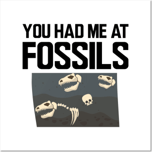 Fossil - You had me at fossils Posters and Art